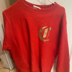 Red Limited edition champion sweater